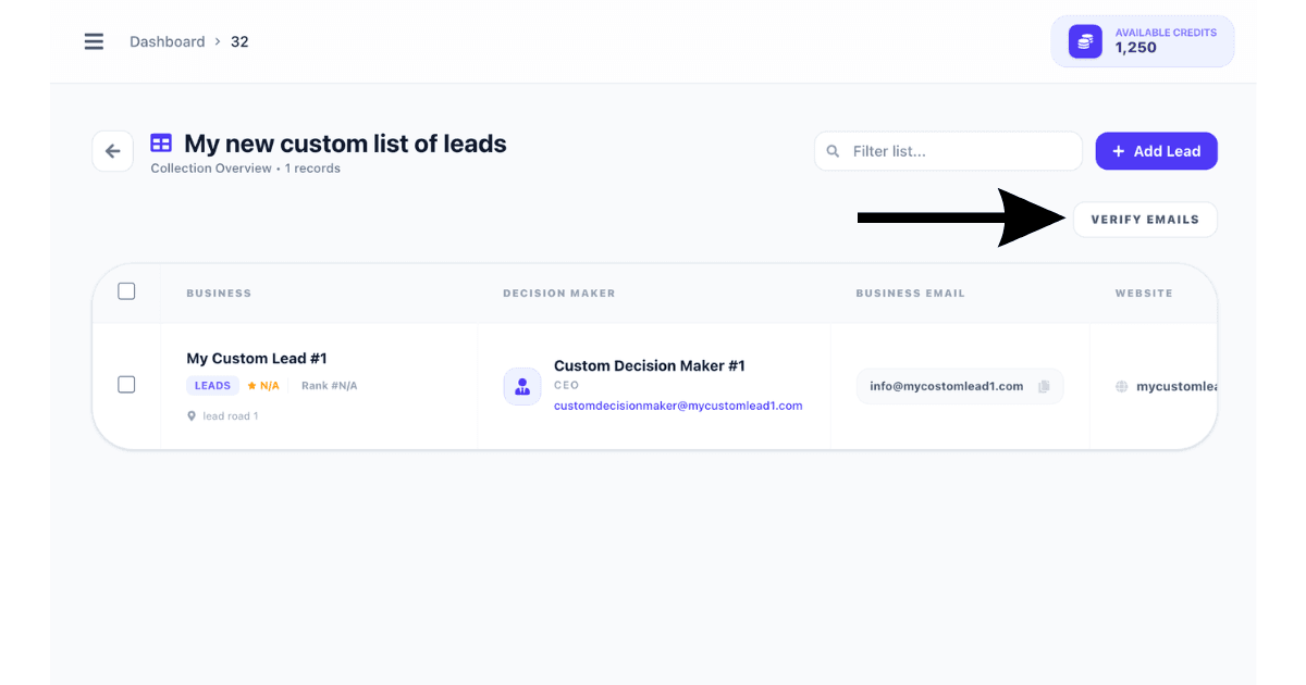 Verify Emails List